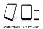 set of technological devices... | Shutterstock .eps vector #1711947304