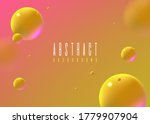 realistic abstract poster with... | Shutterstock .eps vector #1779907904