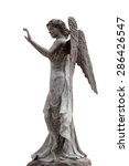 Bronze Statue Of An Angel With...