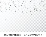 beautiful silver confetti and... | Shutterstock .eps vector #1426998047