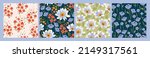 floral seamless patterns....