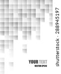 vector. abstract modern white... | Shutterstock .eps vector #288945197