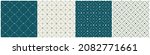 set of vector seamless dotted... | Shutterstock .eps vector #2082771661