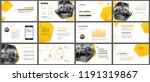 presentation and slide layout... | Shutterstock .eps vector #1191319867