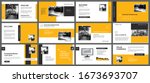 presentation and slide layout... | Shutterstock .eps vector #1673693707