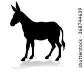 Donkey Silhouette Free Stock Photo - Public Domain Pictures