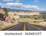 Scenic byway 12 near Boulder in Utah, USA