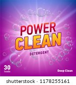 detergent advertising concept... | Shutterstock .eps vector #1178255161