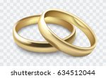 Vector Gold Wedding Rings...