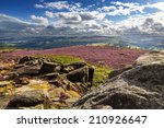 View From Hathersage Moor In...