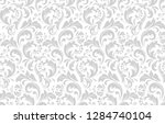 floral pattern. vintage... | Shutterstock . vector #1284740104