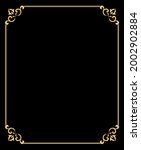 decorative frame elegant vector ... | Shutterstock .eps vector #2002902884