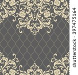 vector lace pattern in eastern... | Shutterstock .eps vector #397475164