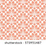 seamless floral vector pattern. ... | Shutterstock .eps vector #573951487