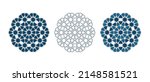 set of islamic traditional... | Shutterstock .eps vector #2148581521