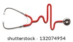 Stethoscope In The Shape Of A...