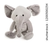 Grey Adorable Toy Elephant...