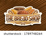Vector Logo For Bread Shop  Cut ...