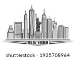 Vector Illustration Of New York ...
