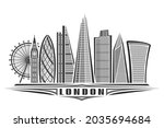 vector illustration of london ... | Shutterstock .eps vector #2035694684