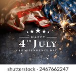 Independence day card   usa...