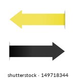 The Yellow And Black Arrow With ...