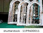 Arched Wooden Windows At A...