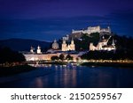 Salzburg City Shining In The...