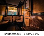 Antique Train Interior