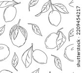 Seamless Pattern With Linear...