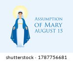 Assumption Of Mary Vector....