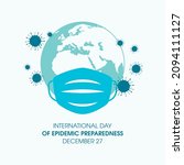 international day of epidemic... | Shutterstock . vector #2094111127