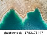 Aerial View Of Dead Sea Israel