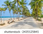 Small photo of Baan Krood Beach in Prachuap Khiri Khan, Thailand.