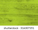 Bright Green Wood Structure As...