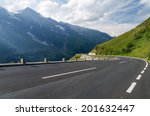 The Grossglockner Hochalpenstrasse, a famous mountain road in Austria.