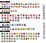 flag of the world. vector... | Shutterstock .eps vector #306869987