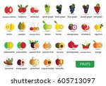 Fruits Icons Vector