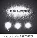 set of  ink vector stains | Shutterstock .eps vector #257280127