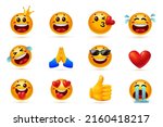 vector collection of smile... | Shutterstock .eps vector #2160418217