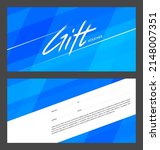 gift vouchers templates with... | Shutterstock .eps vector #2148007351