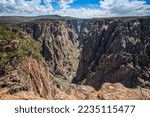 Exclamation Point Dramatic Views, Black Canyon of the Gunnison National Park, Colorado