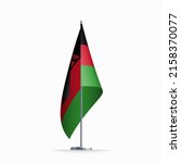 malawi flag state symbol... | Shutterstock . vector #2158370077