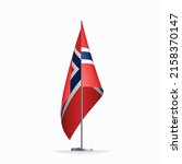 norway flag state symbol... | Shutterstock . vector #2158370147