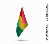 guinea flag state symbol... | Shutterstock .eps vector #2158918267
