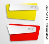 origami vector banner. the... | Shutterstock .eps vector #511927954