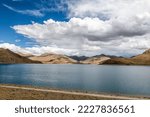 Small photo of Yamdrok Lake landscape in Langkazi county Shannan city Tibet Autonomous Region, China.