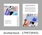 set of creative universal... | Shutterstock .eps vector #1799739451