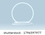 background vector 3d blue... | Shutterstock .eps vector #1796597977