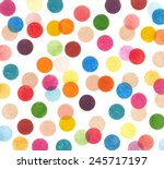 Colorful Distressed Dots ...